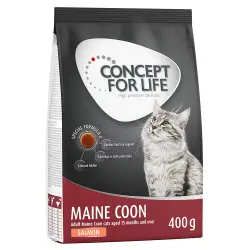 Concept for Life Maine Coon Adult con salmón pienso sin cereales - 400 g