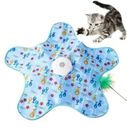 HausPets  para gatos, juguete educativo con forma de estrella - 65 cm