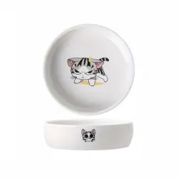 IntiMeg cuenco de cerámica para gatos - 1 pieza