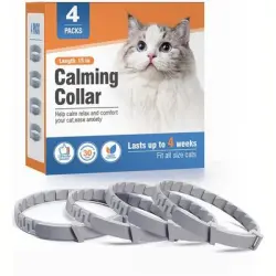 MCBOSON Collar calmante para perros de 4 piezas - Un grupo