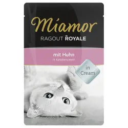 Oferta de prueba Miamor Ragú Royal 12 x 100 g - 4 variedades en crema