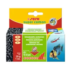 Sera Super Carbon Elimina Sustancias Nocivas en Peceras y Acuarios, 2 Kg