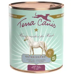 Terra Canis sin cereales 6 x 800 g - Caballo