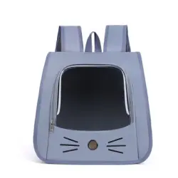 UAMLY Mochila plegable para gatos - azul