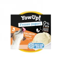 0.11 KG YowUp! Yogur Helado Natural Tartar De Salmón Para Perros