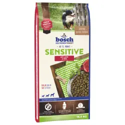 Bosch Sensitive con cordero y arroz - 15 kg