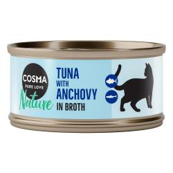 Cosma Nature 6 x 70 g - Atún con anchoas