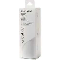 Cricut Joy Vinilo Adhesivo Mate Removible 13.9 x 121.9 cm Blanco