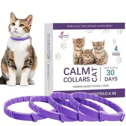 MCBOSON Collar relajante para mascotas 4X - Un grupo