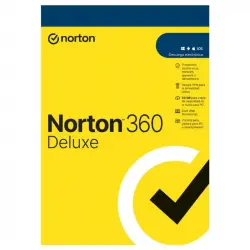 Norton 360 Deluxe 2024 3 Dispositivos 1 Año PC/Mac/Android/iOS Descarga Digital