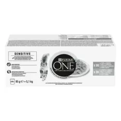 PURINA ONE Sensitive Mix Adult 60 x 85 g - 60 x 85 g