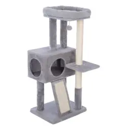 Rascador zooplus Basics medium - gris