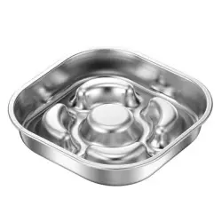Reitlaze Comedero de acero inoxidable de alimentación lenta para perros - Artículo 1