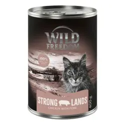Wild Freedom Adult 6 x 400 g - Strong Lands - Cerdo y pollo