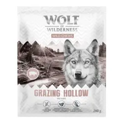 Wolf of Wilderness Orejas de cerdo "Grazing hollows" - 260 g