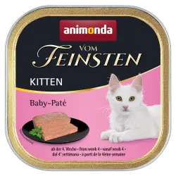 Animonda vom Feinsten Kitten en tarrinas - 6 x 100 g - Baby paté (más de 4 semanas)