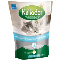 Arena para gatos Nullodor Sensitive - 1,5 kg