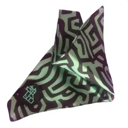BANDANA FRENCHTOUTOU VERDE - 39cm X 56cm