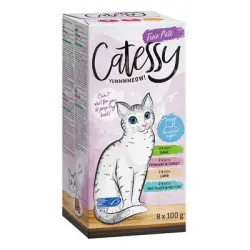 Catessy en tarrinas 8 x 100 g en pack mixto -  Pack mixto II en paté