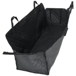 Funda Para Asiento De Coche Para Perros Negro 137x46x50 Cm Vidaxl