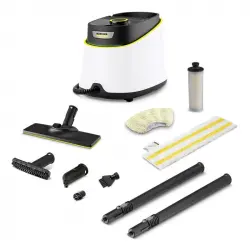 Kärcher SC 3 Deluxe EasyFix Limpiadora a Vapor 1L 1900W Negro/Blanco