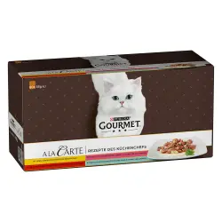 Purina Gourmet A la Carte en sobres 60 x 85 g - Megapack Ahorro - Recetas del Chef