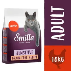 Smilla Adult Sensitive sin cereales con ave - 10 kg