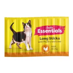 Smilla Essentials Sticks - Aves e hígado (10 x 5 g)