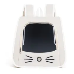 UAMLY Mochila plegable para gatos - blanco