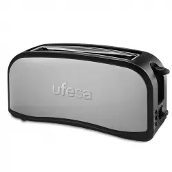 Ufesa TT7975 Optima Tostadora 2 Ranuras Largas 1400W