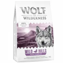 Wolf of Wilderness Mini Wild Hills con pato - 1 kg