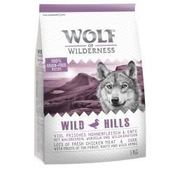 Wolf of Wilderness Wild Hills con pato - 1 kg