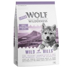 Little Wolf of Wilderness Junior Wild Hills con pato - 1 kg