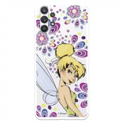 Funda Oficial de Disney Campanilla Flores Peter Pan para Samsung Galaxy A32 5G