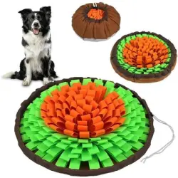 HausPets Alfombra de búsqueda de comida para perros - Verde