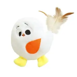 IntiMeg  de gato que chirría, muñeco de pollo con menta - Una pieza