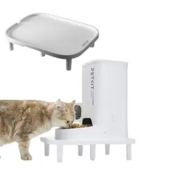 IntiMeg Soporte elevador para dispensador automático de pienso - Una pieza