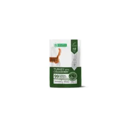 Nature’s Protection Pouch Pavo Con Arándanos Para Gatos Esterilizados Sobre 100 gr