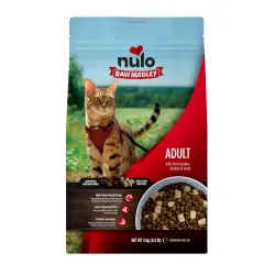 Nulo Raw Medley Pavo, Pollo y Trucha pienso para gatos 4 kg