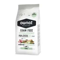 Ownat Grain Free Hypoallergenic Cerdo pienso para perros