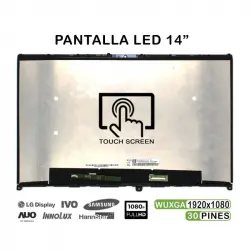 Pantalla Led Táctil De 14" Para Portátil Lenovo Ideapad Flex 5-14iil05 5-14are05 5-14itl05