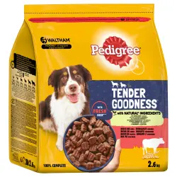 Pedigree Tender Goodness con vacuno pienso para perros - 2,6 kg