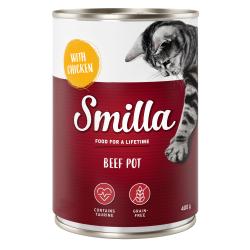 Smilla Tierno vacuno 6 x 400 g - Vacuno con pollo