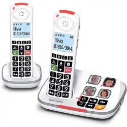 Swissvoice XTRA 2355 Duo Teléfono Inalámbrico Dect Blanco