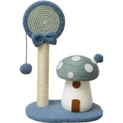 UAMLY Torre de escalada para gatos - azul