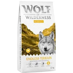 Wolf of Wilderness «Explore The Endless Terrain» Mobility, sin cereales - 12 kg - Receta nueva