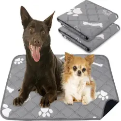 ZooVenture Alfombrilla absorbente de orina de 4 capas, 100x70cm, 2 piezas - Lote: 2 piezas Dimensiones: 100×70cm