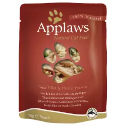 Applaws Selection 12 x 70 g - Atún con gambas del Pacífico