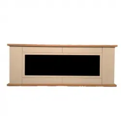 Armario Chimenea Electrico Desio 180 Gris