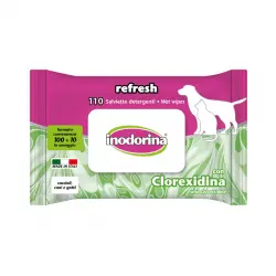 Inodorina Toallitas Húmedas Clorhexidina para perros y gatos